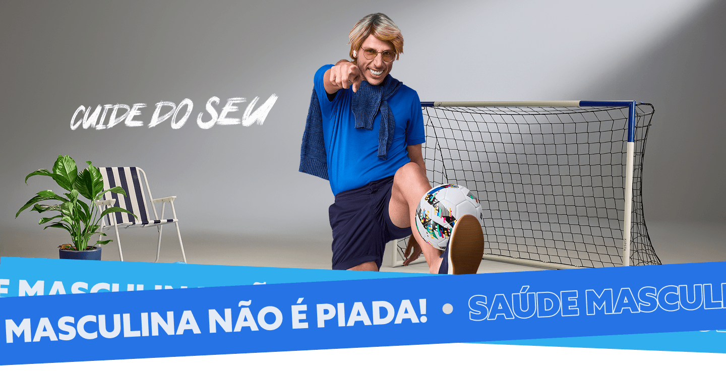 Cuide do seu - Saúde Masculina não é piada!